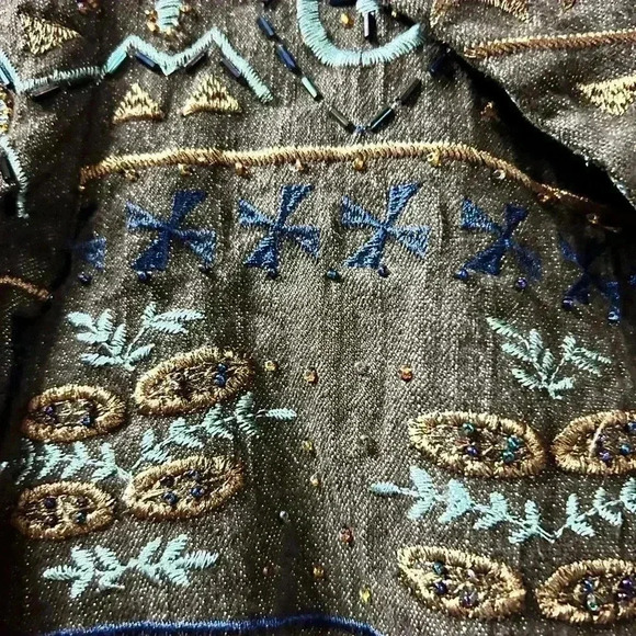 Coldwater Creek Vintage Embellished Jacket - Picture 5 of 10